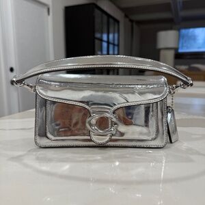 Coach Metallica silver bag